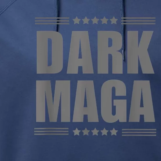 Funny Dark Maga 2024 Maga New! Dark Maga Performance Fleece Hoodie