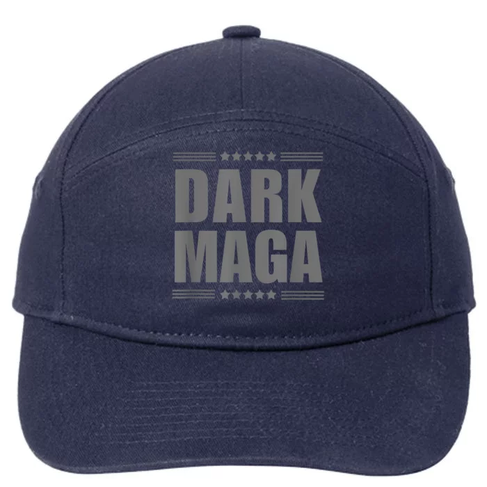 Funny Dark Maga 2024 Maga New! Dark Maga 7-Panel Snapback Hat