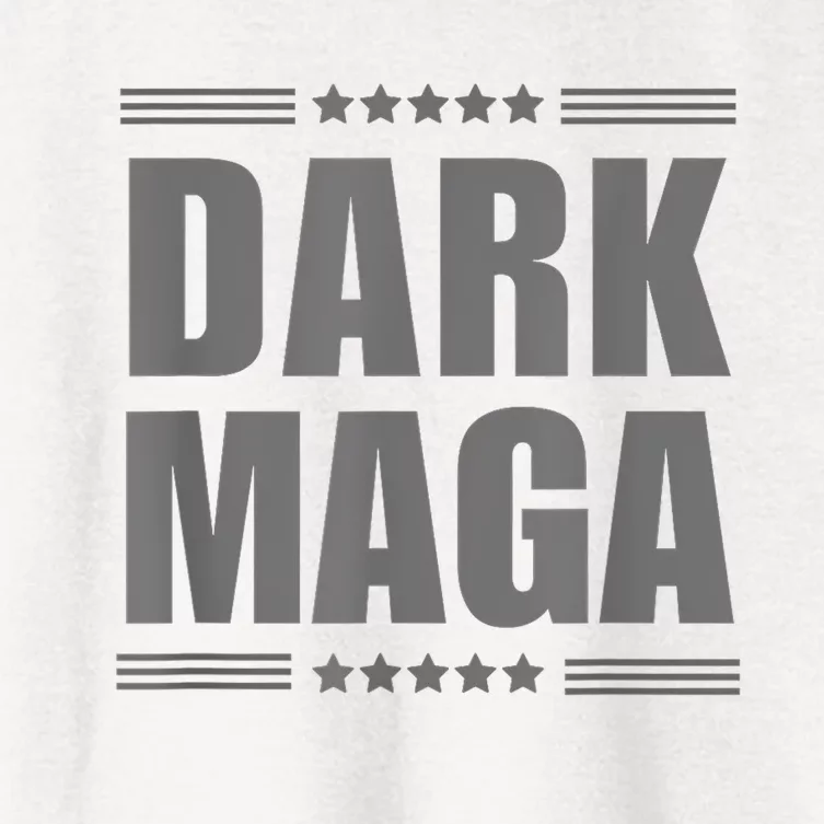 Funny Dark Maga 2024 Maga New! Dark Maga Women's Crop Top Tee