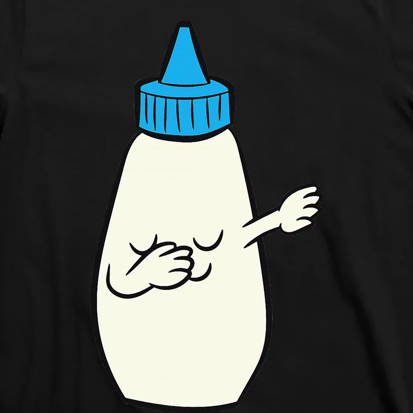 Funny Dabbing Mayonnaise Squeeze Bottle Dance Party T-Shirt