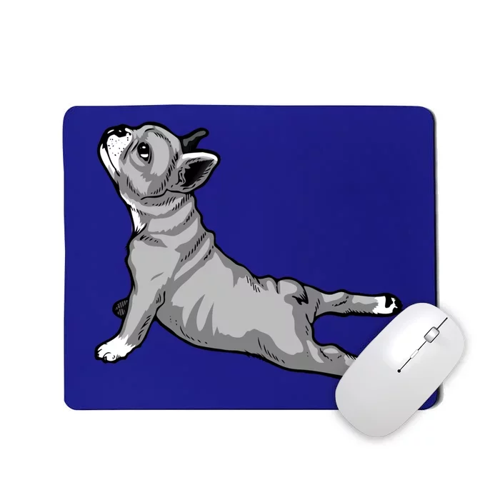 Funny Dog Meditation Tee Pilates Yoga And Dogs Lover Gift Mousepad