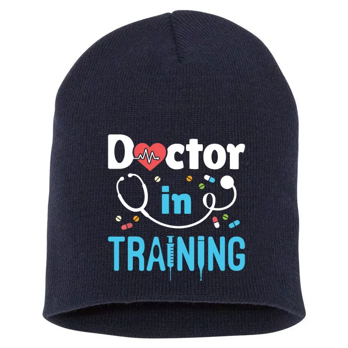 Future Doctor Medical School Medicine Doctor In Training Short Acrylic Beanie