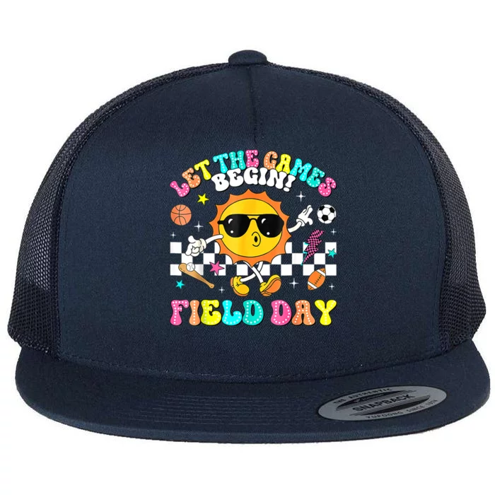 Field Day Meaningful Gift Flat Bill Trucker Hat