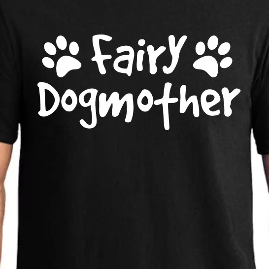 Fairy Dog Mother Shirt, Puppy Paw Mom Tee For Dog Owner Pajama Set