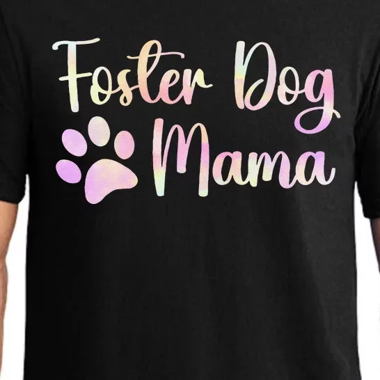 Foster Dog Mama Adopt Rescue Dog Mom Adoption Shelter Pajama Set