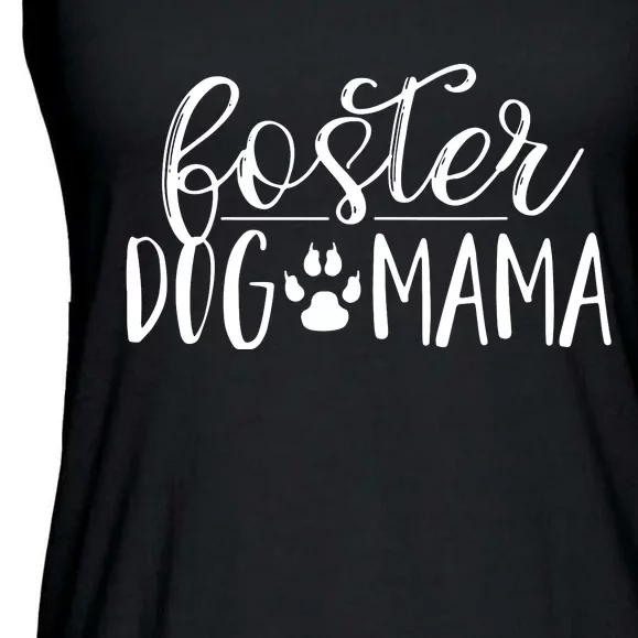 Foster Dog Mama Pet Mom Apparel For Pet Adoption Ladies Essential Flowy Tank