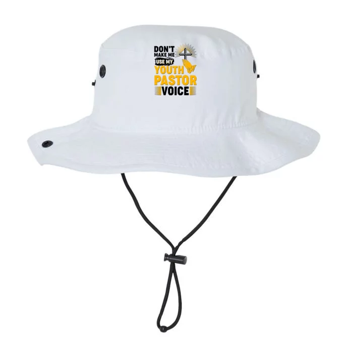 Funny Don't Make Me Use My Pastor Voice Legacy Cool Fit Booney Bucket Hat