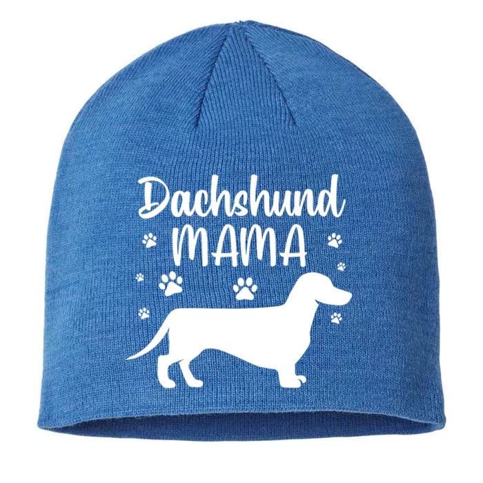 Funny Dachshund Mama Doxie Dog Lovers Gift 8 1/2in Sustainable Knit Beanie