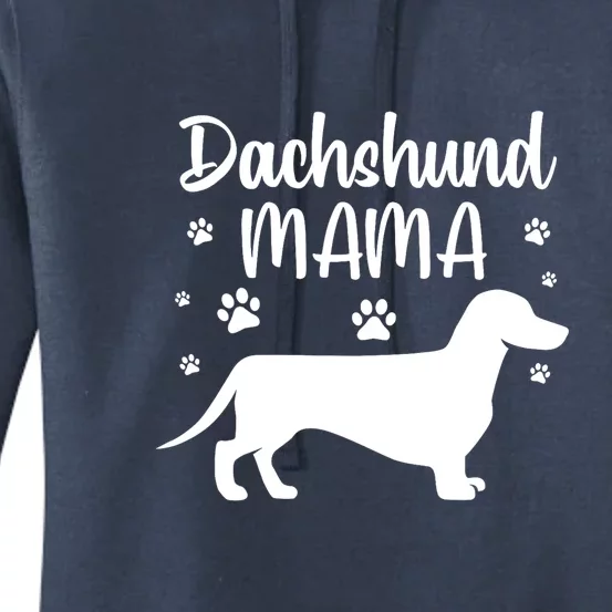 Funny Dachshund Mama Doxie Dog Lovers Gift Women's Pullover Hoodie