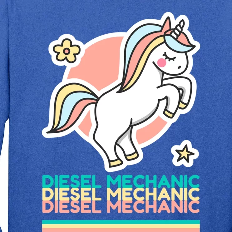 Funny Diesel Mechanic Practical Joke Gift Tall Long Sleeve T-Shirt