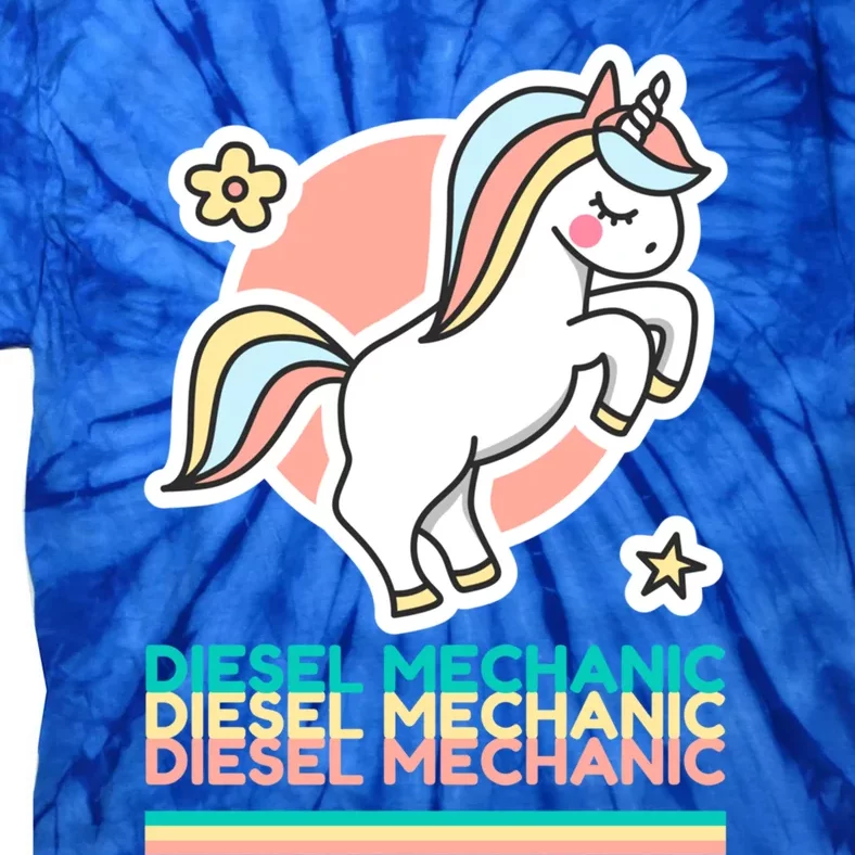 Funny Diesel Mechanic Practical Joke Gift Tie-Dye T-Shirt