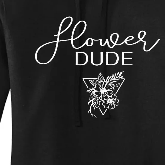 Flower Dude Man Women's Pullover Hoodie