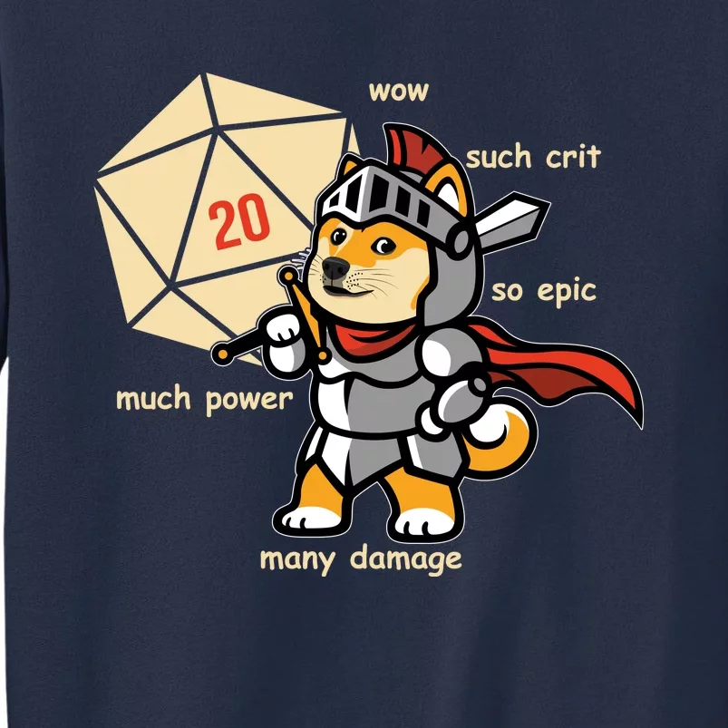 Funny DOGE Meme DnD Dungeons And Dragon Sweatshirt