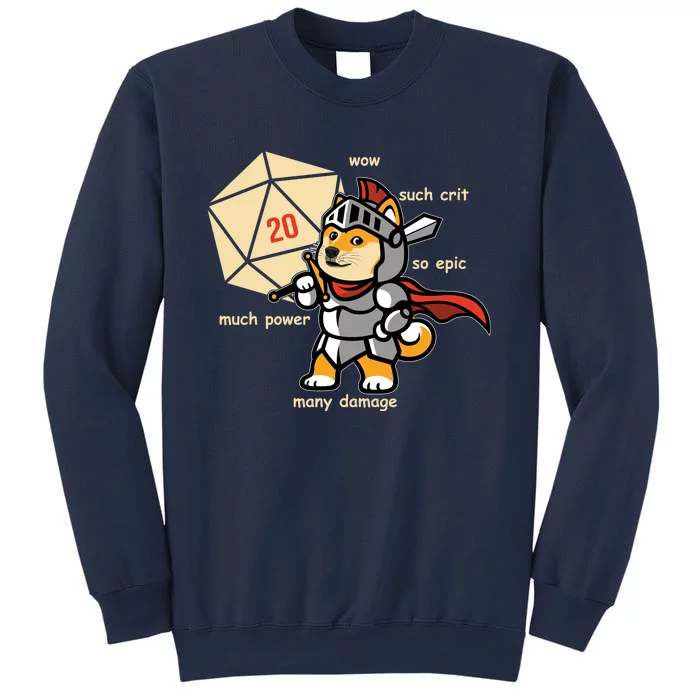 Funny DOGE Meme DnD Dungeons And Dragon Sweatshirt