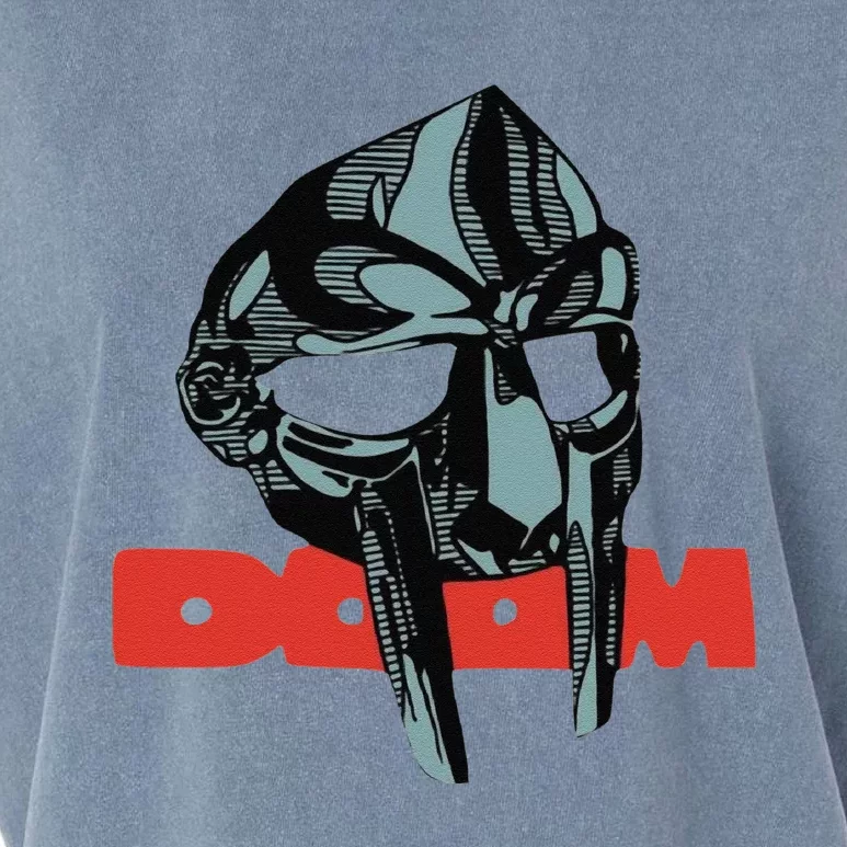 Funny Doom Mask All Caps Madvillain Mf Garment-Dyed Women's Muscle Tee