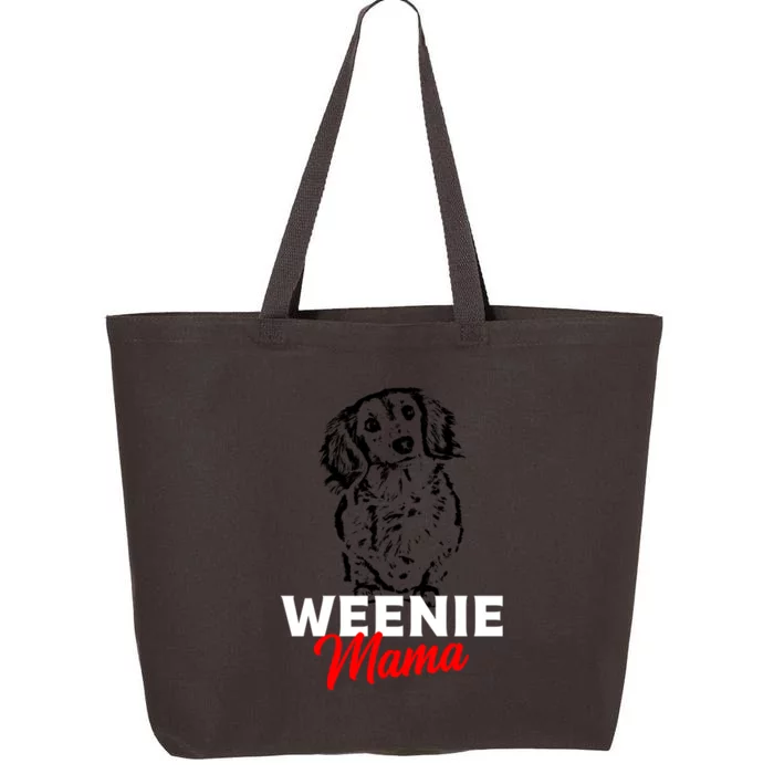 Funny Dachshund Mama Lover Weiner Dog Gift 25L Jumbo Tote