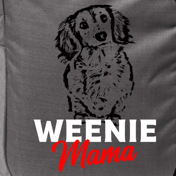 Funny Dachshund Mama Lover Weiner Dog Gift Impact Tech Backpack