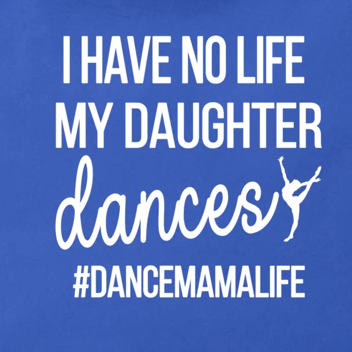 Funny Dance Mama Dance Mom Of A Dancer Mom Cool Gift Zip Tote Bag