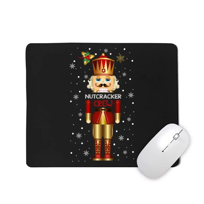 Funny Deez Nuts Nutcracker Crew Christmas Xmas Mousepad