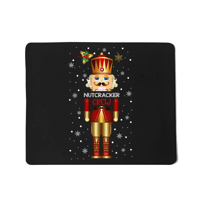 Funny Deez Nuts Nutcracker Crew Christmas Xmas Mousepad