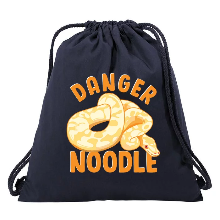 Funny Danger Noodle Snake Boy Snakes Meme Ball Python Drawstring Bag