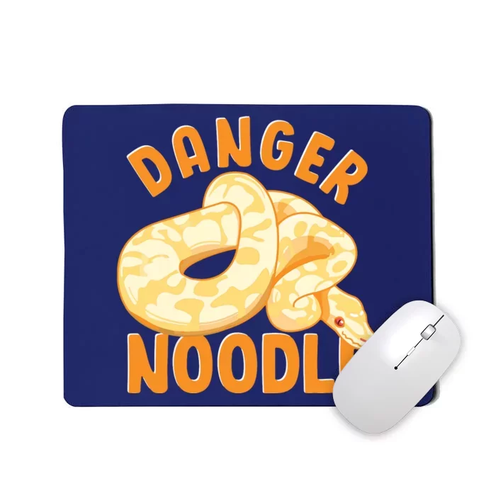 Funny Danger Noodle Snake Boy Snakes Meme Ball Python Mousepad