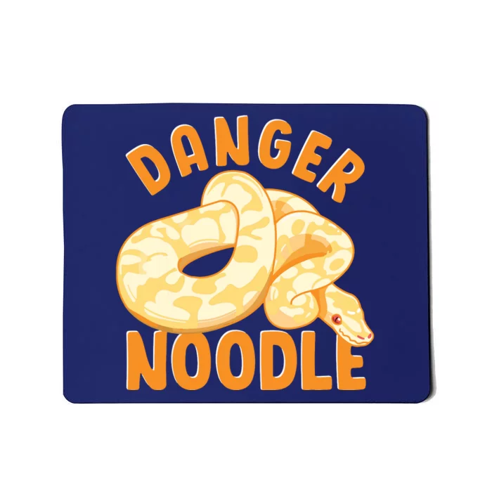 Funny Danger Noodle Snake Boy Snakes Meme Ball Python Mousepad