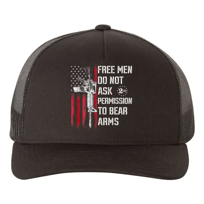 Free Do Not Ask Permission To Bear Arms Yupoong Adult 5-Panel Trucker Hat