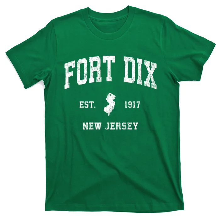 Fort Dix New Jersey Nj Vintage Athletic T-Shirt