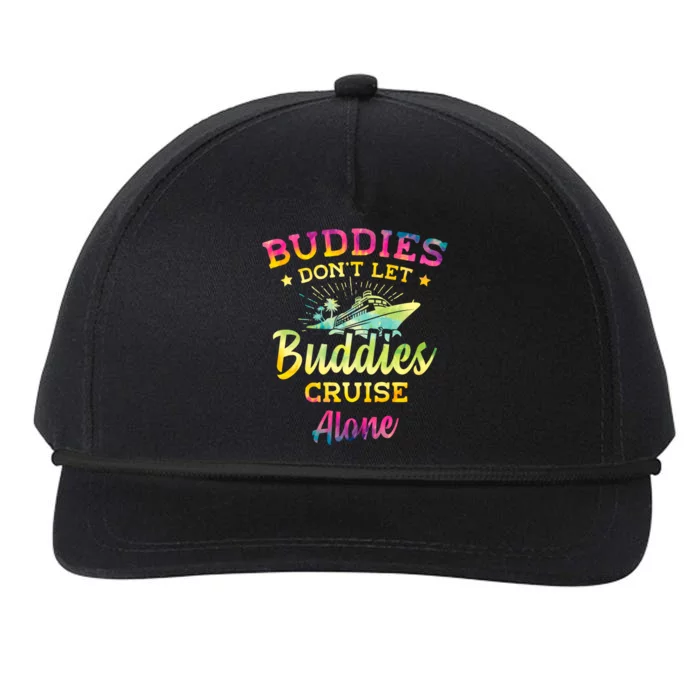 Friends Do Not Let Buddies Cruise Alone Cruise Lover Gift Snapback Five-Panel Rope Hat