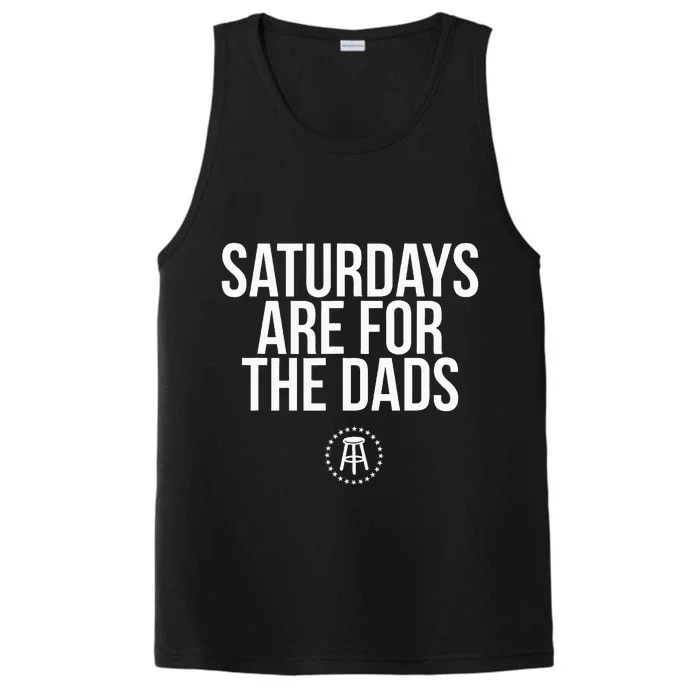 Fathers Day New Dad Gift Saturdays Are For The Dads Performance Tank