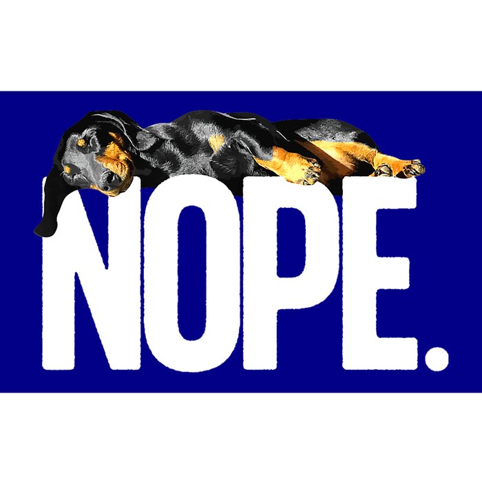 Funny Dachshund Nope Weiner Lovers Gift Bumper Sticker