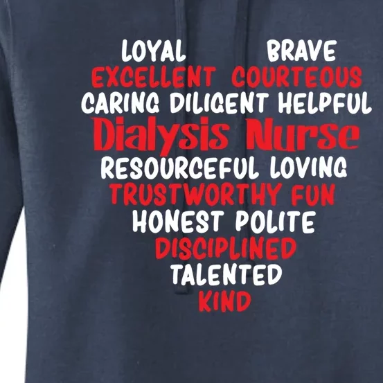 Funny Dialysis Nurse Great Gift Women's Pullover Hoodie