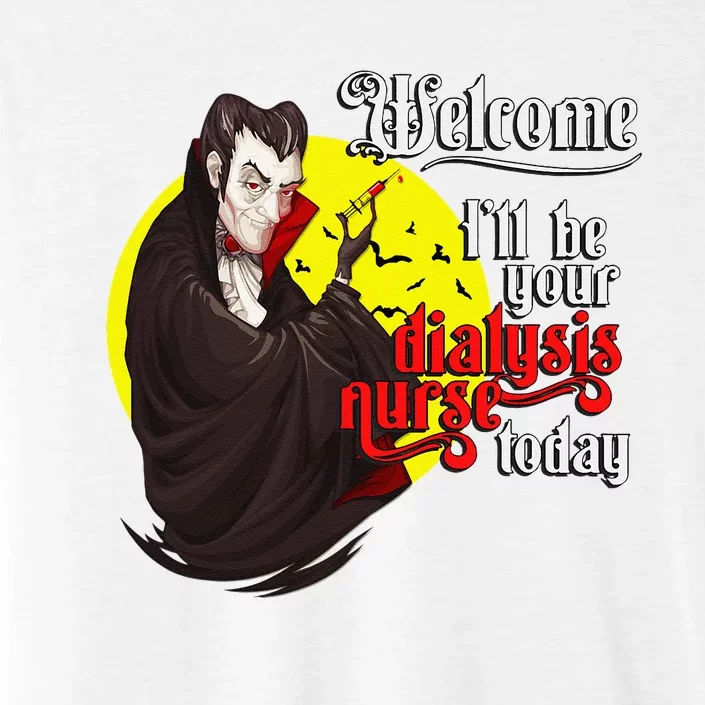 Funny Dialysis Nurse A Vampire Dialysis Nurse ChromaSoft Performance T-Shirt