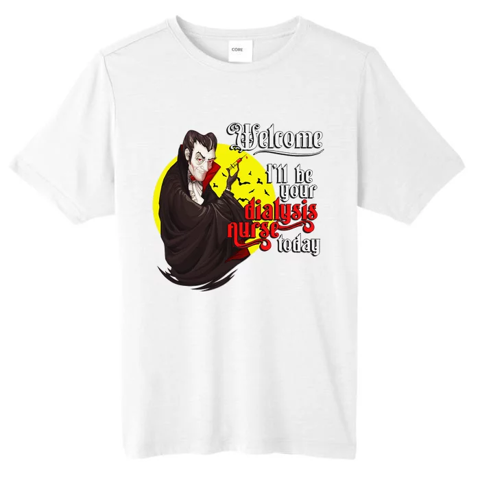 Funny Dialysis Nurse A Vampire Dialysis Nurse ChromaSoft Performance T-Shirt