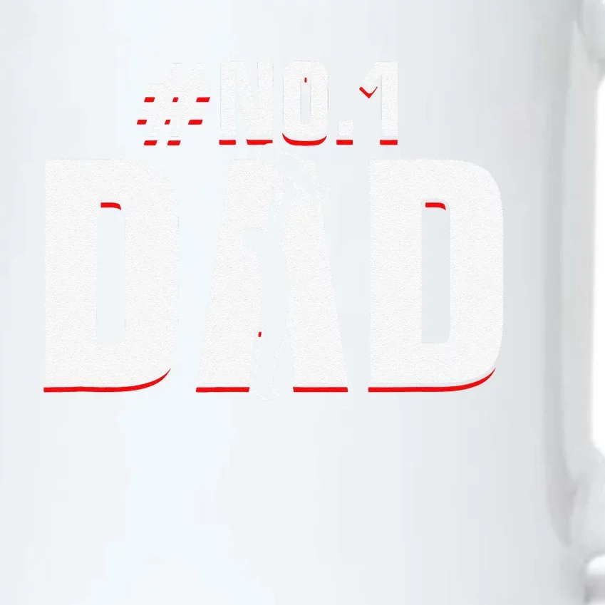 Fathers Day Number 1 Dad No. 1 Father Appreciation Black Color Changing Mug