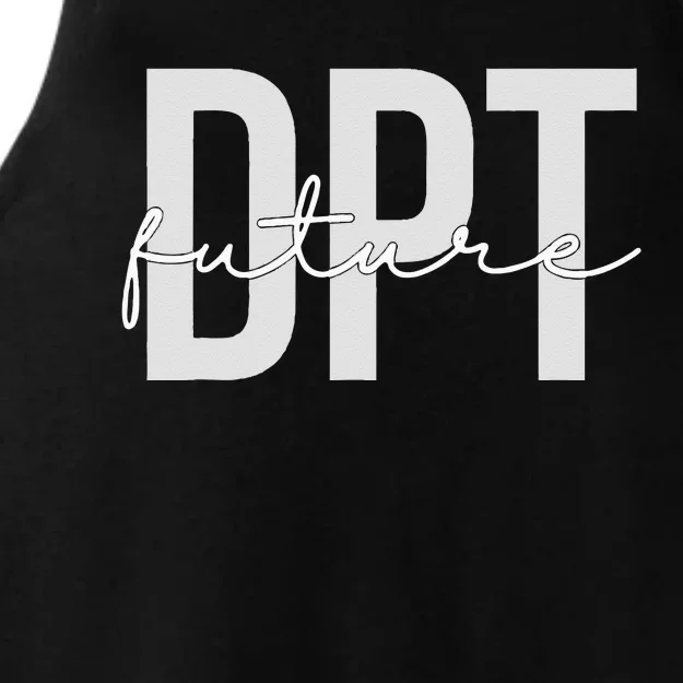 Future Doctor of Physical Therapy DPT Physical Therapist PTA Ladies Tri-Blend Wicking Tank