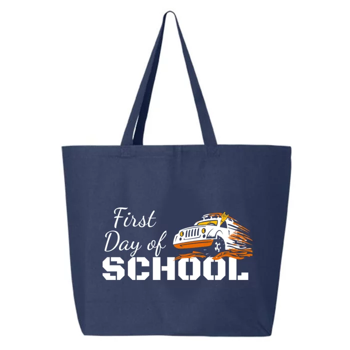 First Day Of School This Is How I Roll Great Gift 25L Jumbo Tote