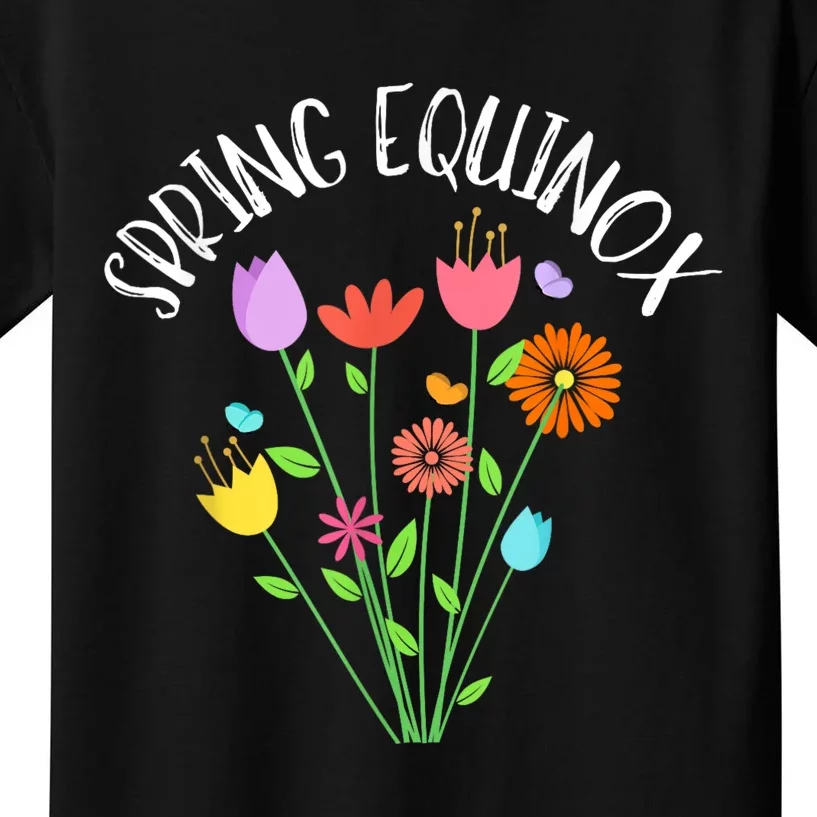 First Day Of Spring Equinox Kids T-Shirt