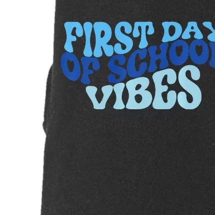 First Day Of School Vibes Doggie 3-End Fleece Hoodie