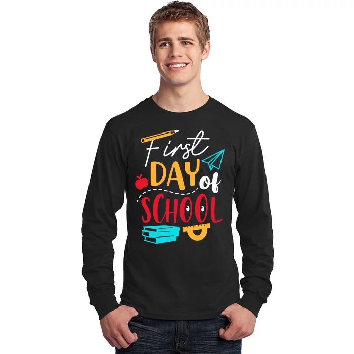 First Day Of School Cute Gift Long Sleeve Shirt