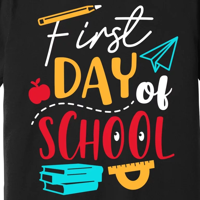 First Day Of School Cute Gift Premium T-Shirt