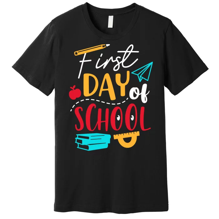 First Day Of School Cute Gift Premium T-Shirt