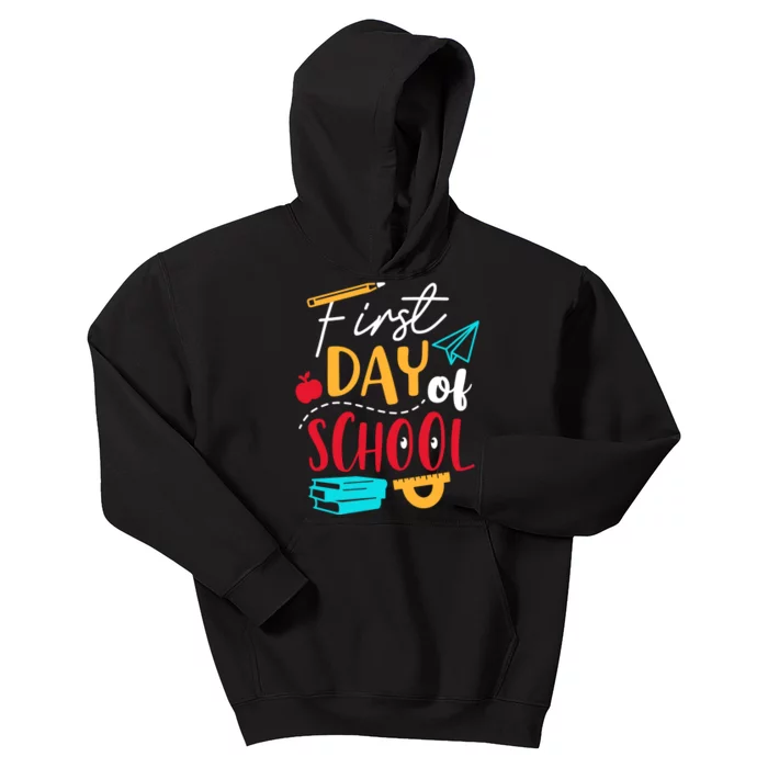 First Day Of School Cute Gift Kids Hoodie