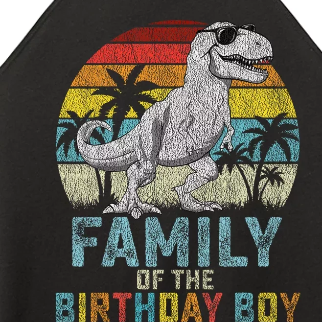 Family Dinosaur Of The Birthday Matching Family Women’s Perfect Tri Rocker Tank