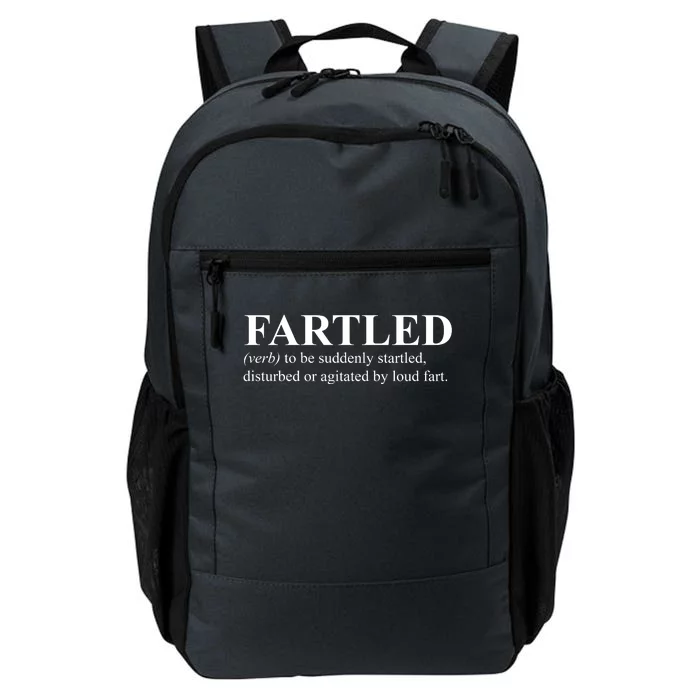 Fartled Definition Of A Fart Funny Daily Commute Backpack