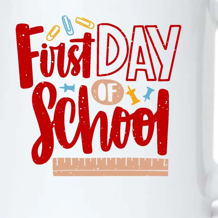 First Day Of School Cute Education Black Color Changing Mug