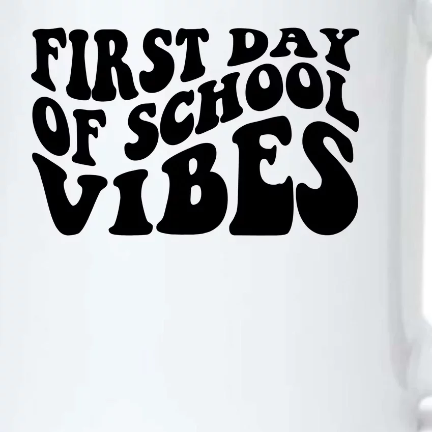 First Day Of School Vibes Retro Black Color Changing Mug