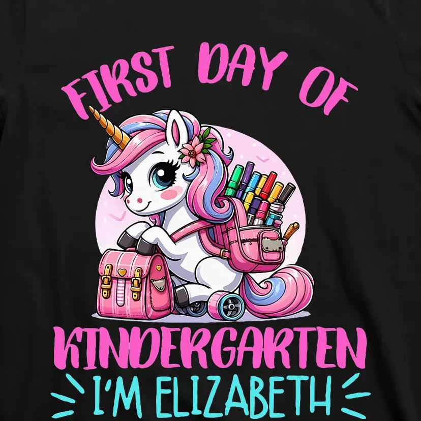 First Day Of Kindergarten IM Elizabeth T-Shirt