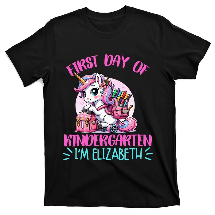 First Day Of Kindergarten IM Elizabeth T-Shirt